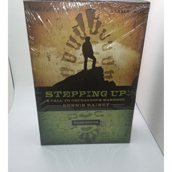 FamilyLife Stepping Up Leader Kit Dennis Rainey Video Series Men\'s Study New - Picture 2 of 3